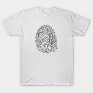 Fingerprint dark T-Shirt